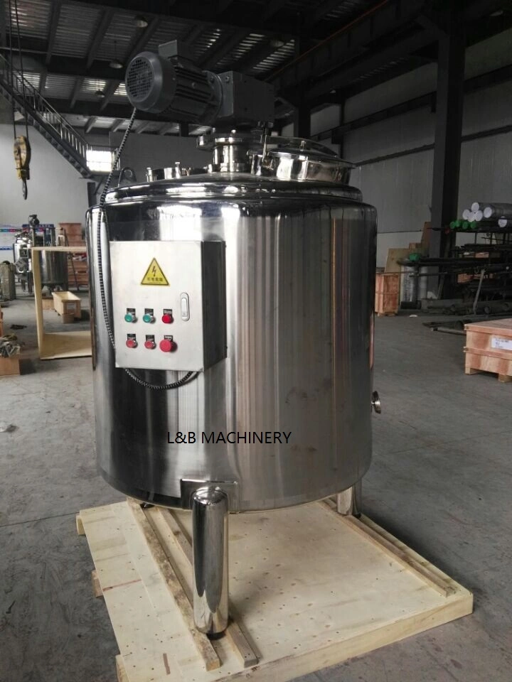 Three Mixer 2000 Liter Stainless Steel Mixing Tank for Paint